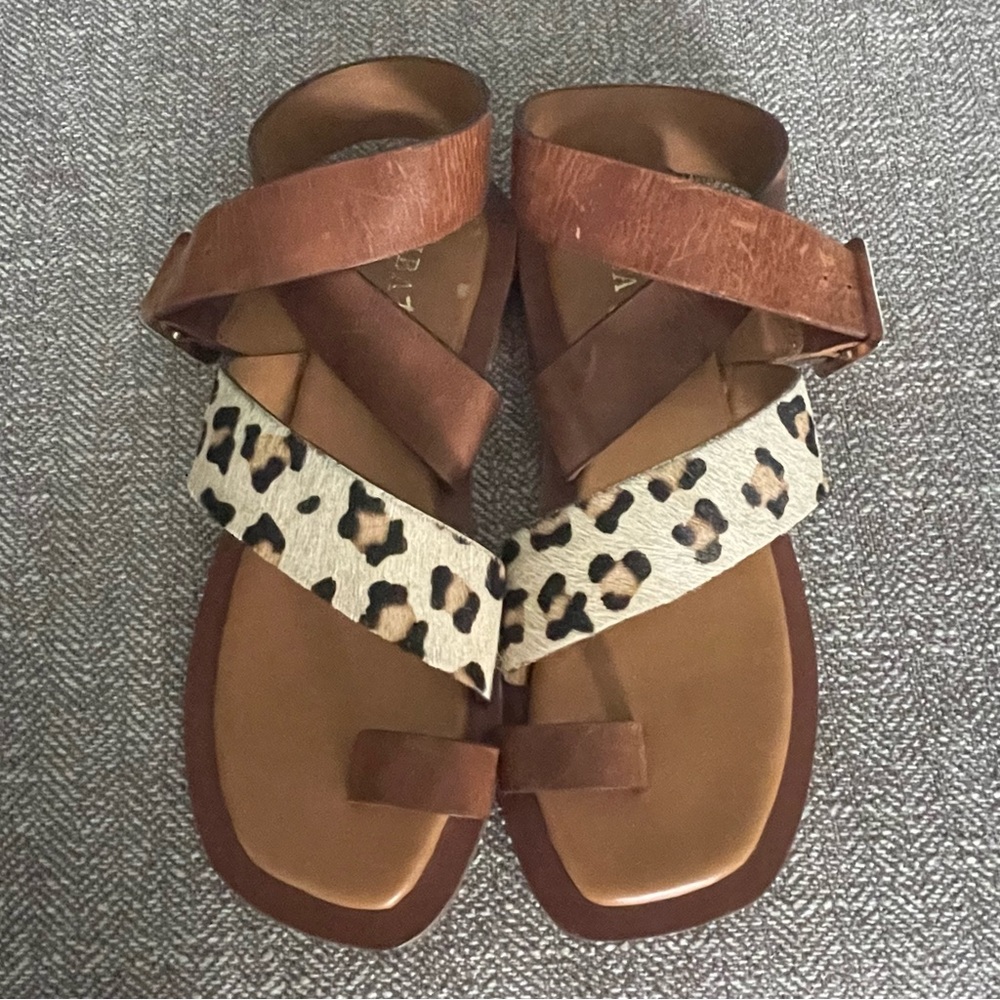 🐆Diba True Cab Over Toe Loop Gladiator Sandals